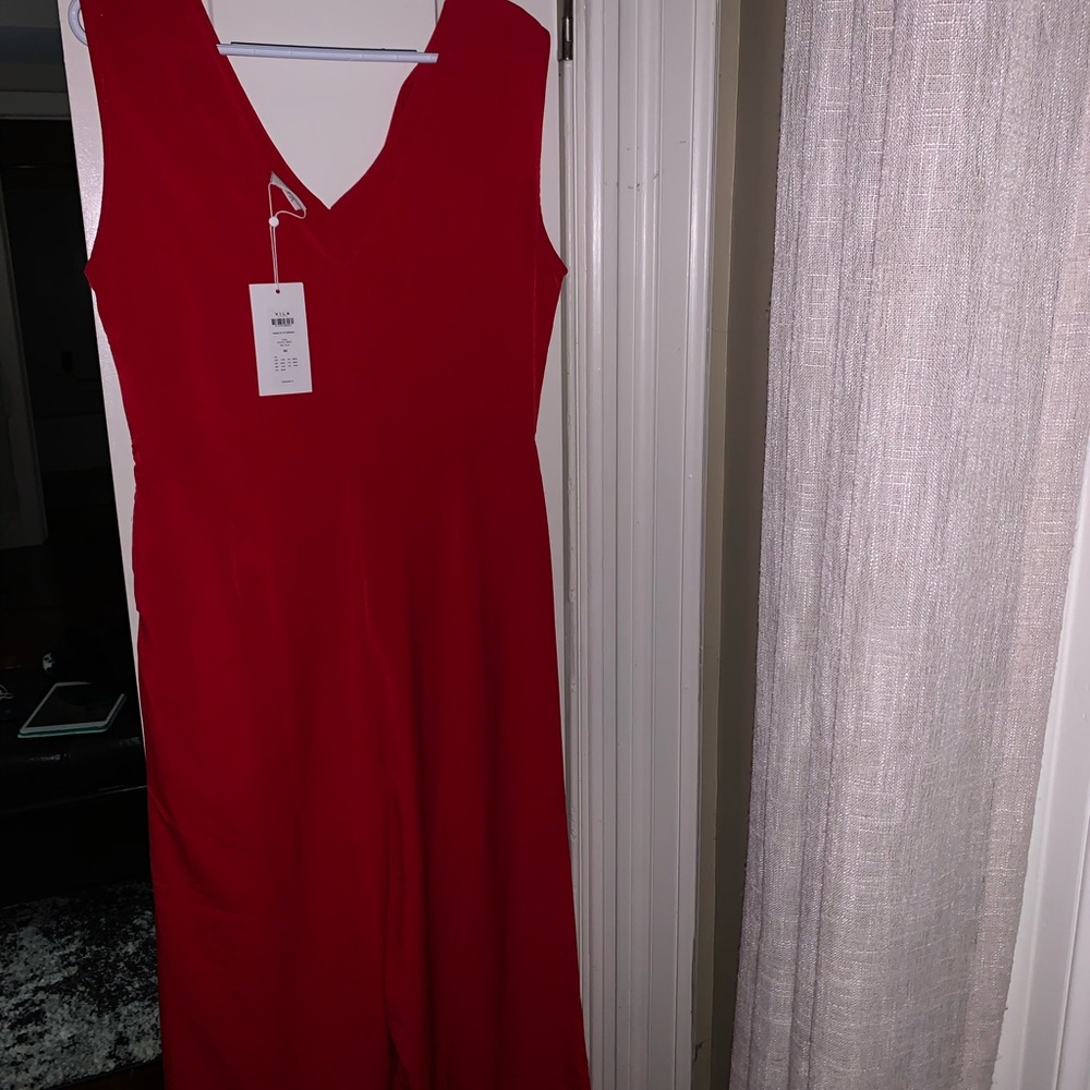 Red jumpsuit! - Picture 4 of 4